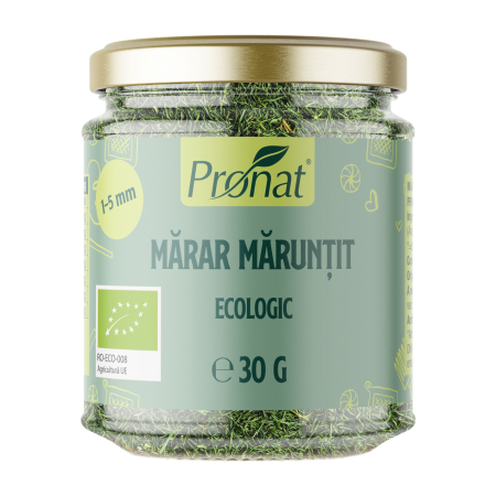 Condimente - Marar bio maruntit 30 g, Pronat