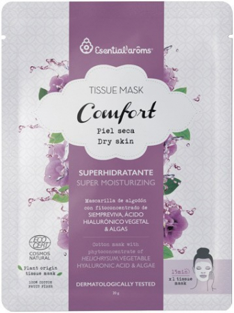 Masti faciale - Masca tip servetel pentru fata, super hidratanta, Comfort 20g Esentialaroms