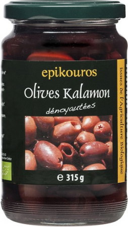 Masline - Masline Kalamata fara samburi, bio, 315g Epikouros