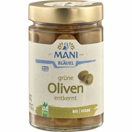 Alimente - masline verzi fara samburi, in saramura