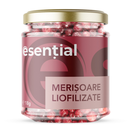 Alimente - Merisoare liofilizate, 18g Esential