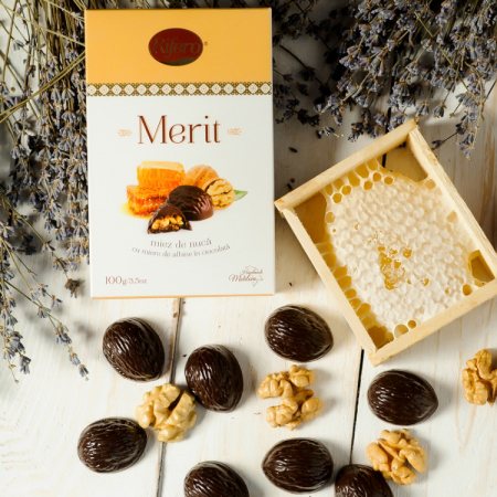 Fructe si seminte in ciocolata - Merit Rifero 100 g