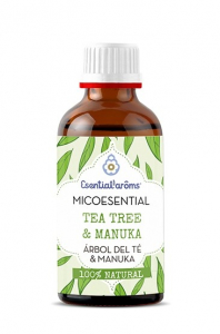 Micoesential, ulei esential bio din arbore de ceai si manuka, 10ml, Esentialaroms [2]