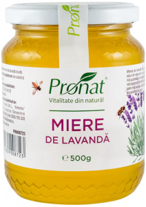 Produse Apicole - Miere de lavanda, 500g Pronat