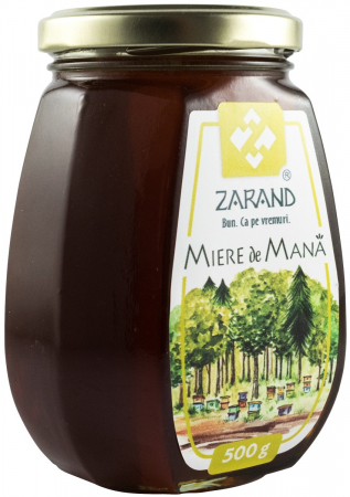 Diverse tipuri de miere si derivate - Miere de mana 500g Zarand