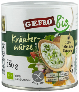 Mirodenii - Mix bio de mirodenii si plante aromate, 150g Gefro