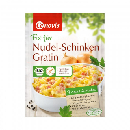 Alimente - Mix bio pentru paste si sunca gratinata, 40g cenovis