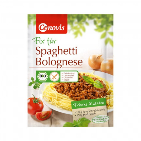 Alimente - Mix bio pentru spaghete bolognese, 40g cenovis