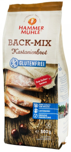 Orez, Faina si Premixuri - Mix pentru paine cu faina de castane, 500g Hammer Muhle