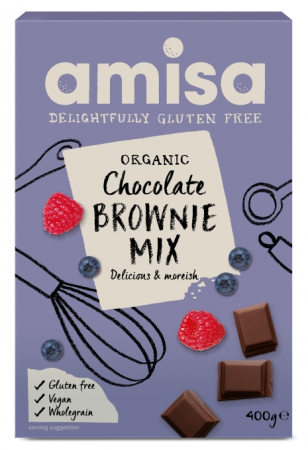 Orez, Faina si Premixuri - Mix pentru prajitura brownie fara gluten eco 400g