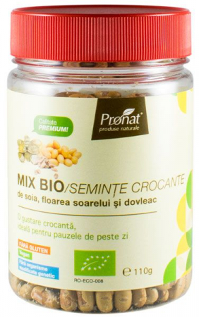 Snacksuri - Mix seminte crocante bio, 110g Pronat