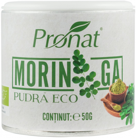 Tendinte - Moringa bio pudra, 50g Pronat