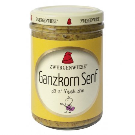 Alimente - Mustar bio cu boabe intregi fara gluten