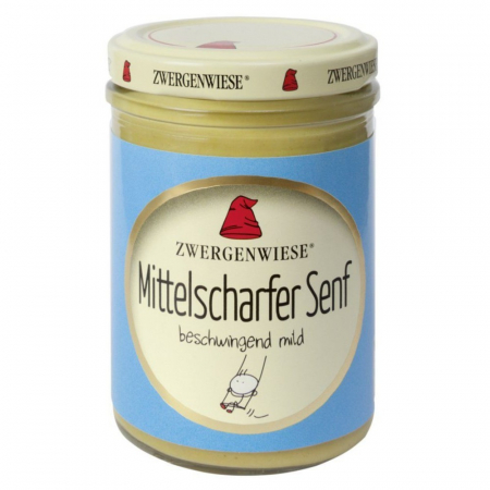Alimente - Mustar bio usor picant fara gluten