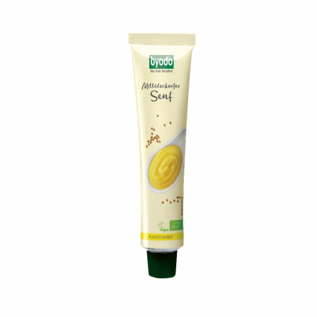 Alimente - Mustar bio usor picant in tub