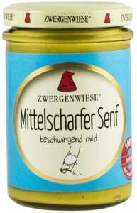 Sosuri, Ketchup bio - Mustar bio mediu iute, 160ml Zwergenwiese