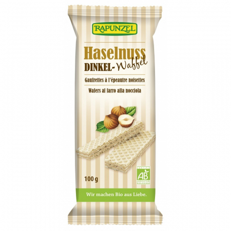 Biscuiti si napolitane - Napolitana bio cu alune de pădure