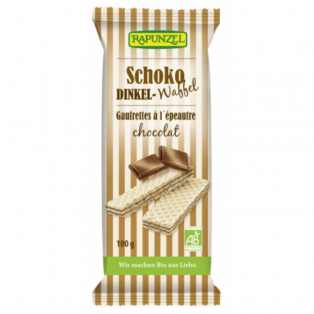 Biscuiti si napolitane - Napolitana bio cu ciocolată