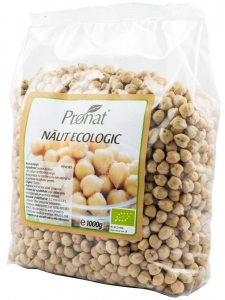 Leguminoase si seminte - Naut bio, 1000g Pronat