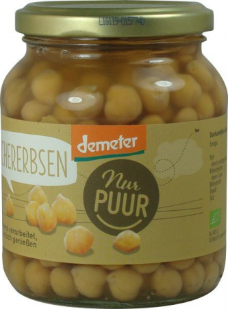 Leguminoase si seminte - Naut bio, 350g Nur Puur
