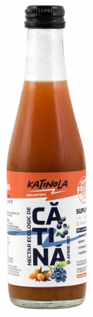 Suplimente si Remedii - Nectar bio de catina cu afine 250ml. Katinola