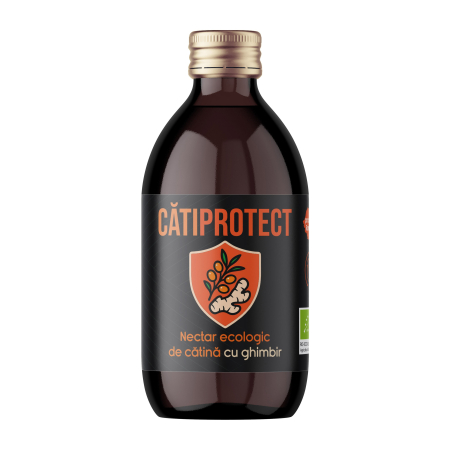 Nectar bio de catina cu ghimbir, 250ml CatiProtect [1]