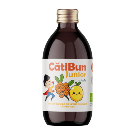 Alimente - Nectar bio de lamie cu catina, 250ml CatiBun Junior