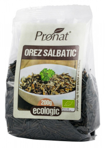 Leguminoase si seminte - Orez salbatic bio 200g Pronat