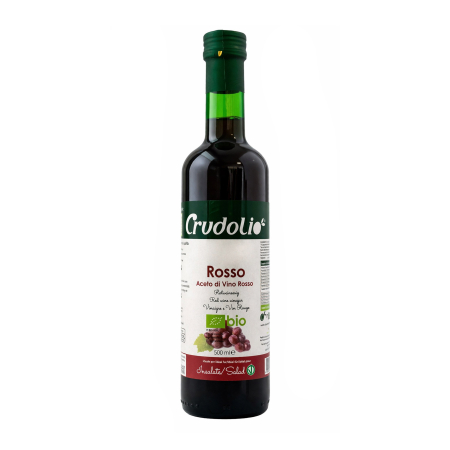 Otet - Otet bio din vin rosu, 500ml Crudolio