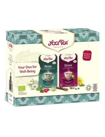 Sucuri - Pachet detoxifiere 2 cutii de ceai bio, Yogi Tea
