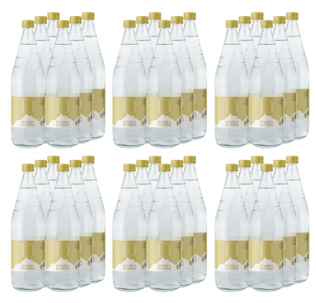 Sucuri - Pachetul luna de aur, Gold Water D'ora, 6 bax 36L (36x1L Sticla)