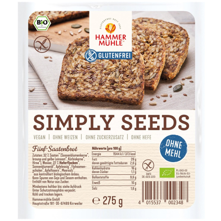Alimente - Paine cu seminte, fara gluten , eco