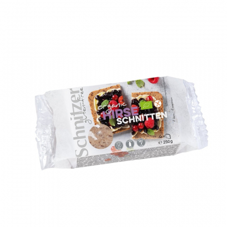 Paine bio - Paine din mei bio fara gluten si lactoza 6 felii