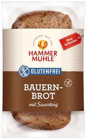 ScufitaRosie - Painea fermierului cu maia, fara gluten, 215g Hammer Muhle