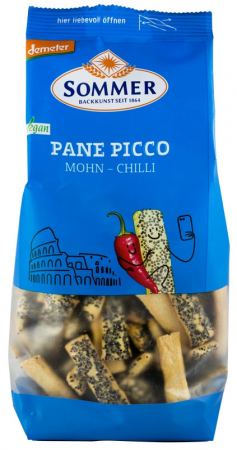 Tendinte - Pane Picco cu mac si chili, bio si demeter 150g Sommer