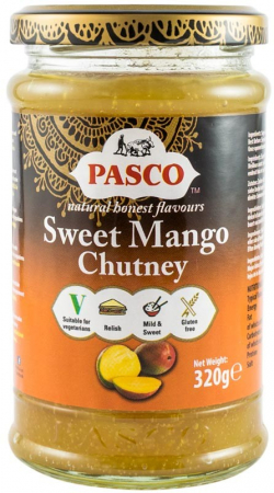 Specialitati si produse asiatice - Pasco Chutney dulce de mango, 320g