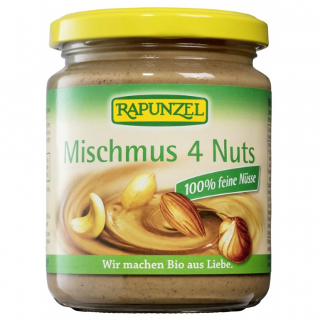 Creme - Pasta bio amestec 4 feluri de nucă