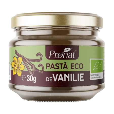 Tendinte - Pasta bio de vanilie 30g Pronat