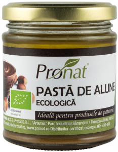 Dulciuri - Pasta de alune bio, 170g Pronat