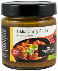 Sosuri, Ketchup bio - Pasta de curry bio Tikka, 175g Cosmoveda