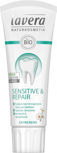 Ingrijire personala - Pasta de dinti bio cu musetel, Sensitive si Repair, 75ml Lavera