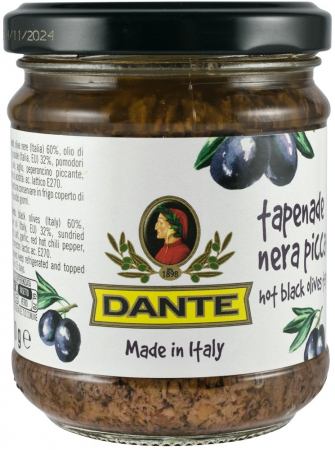 Sosuri, Ketchup - Pasta de masline picanta, 180g Dante