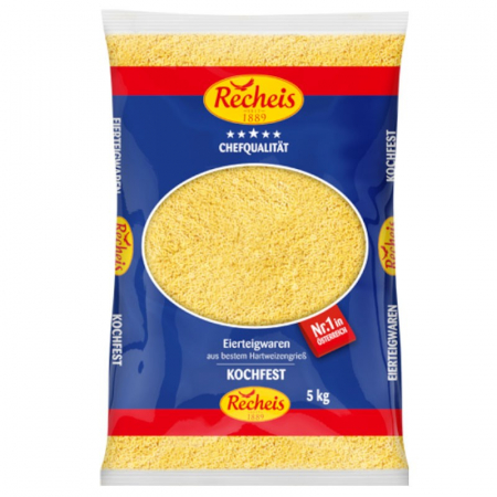 Alimente - Paste alfabet cu ou, 5kg, Recheis