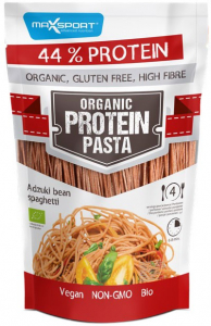 Alimente - Paste bio de soia si fasole Adzuki cu continut ridicat de proteine, 200g Max Sport