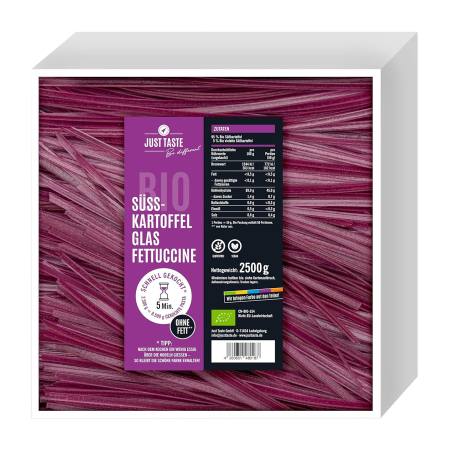 Paste fainoase bio - Paste bio din cartof dulce violet,  2500g Just Taste
