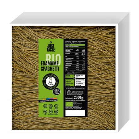 Paste fainoase bio - Paste bio din Edamame, 2500g Just Taste