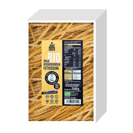 Paste fainoase bio - Paste bio din naut si soia, 2500g Just Taste
