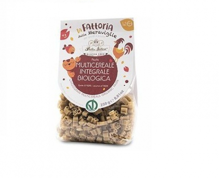 Paste - Paste integrale din multicereale fara gluten pentru copii, eco 250g Pasta Natura