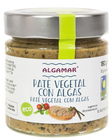 Vegetariana - Pate vegetal cu alge marine eco 180g