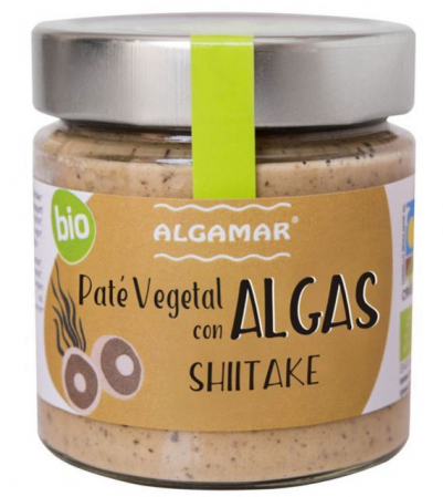 Conserve, Pateuri, creme tartinabile - Pate vegetal cu alge si ciuperci shiitake eco 180g